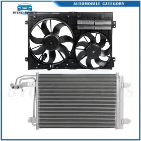 12935790 Byuscarparts For 2006-2010 Volkswagen Jetta Rabbit Electric Ac Condenser Cooling Fan Kit 12935790 Byuscarparts For 2006-2010 Volkswagen Jetta Rabbit Electric Ac Condenser Cooling Fan Kit