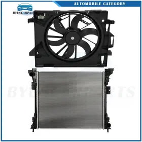 12935804 Byuscarparts For 2008-2019 Dodge Grand Caravan 2012-2015 Ram C/v Radiator Cooling Fan Kit