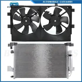 12970158 Byuscarparts For 2008-2009 2010-2017 Mitsubishi Lancer Electric Ac Condenser Cooling Fan Kit