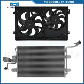 12970160 Byuscarparts For 1999 2000-2005 Volkswagen Golf Jetta Electric Ac Condenser Cooling Fan Kit 12970160 Byuscarparts For 1999 2000-2005 Volkswagen Golf Jetta Electric Ac Condenser Cooling Fan Kit