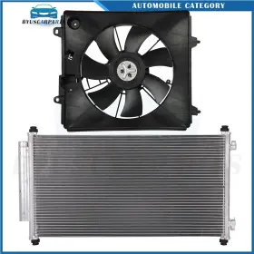 12970161 Byuscarparts For 2007 2008 2009 Honda Cr-v Electric Ac Condenser Cooling Fan Kit