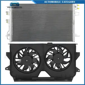 12970169 Byuscarparts For 2005 2006 2007 Dodge Grand Caravan Electric Ac Condenser Cooling Fan Kit