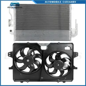 12970173 Byuscarparts For 2008 2009-2011 Mercury Mariner Mazda Tribute Ac Condenser Cooling Fan Kit