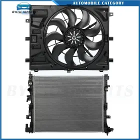 12970350 Byuscarparts For 18-19 Chevrolet Equinox Gmc Terrain Electric Engine Radiator Cooling Fan Kit