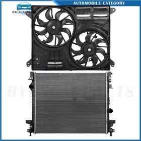 12970354 Byuscarparts For 2015 2016 2017 2018-2021 Ford Edge Electric Engine Radiator Cooling Fan Kit