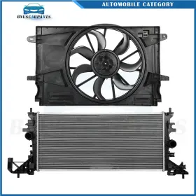 12970355 Byuscarparts For 2017 2018 2019 Chevrolet Cruze Electric Engine Radiator Cooling Fan Kit 12970355 Byuscarparts For 2017 2018 2019 Chevrolet Cruze Electric Engine Radiator Cooling Fan Kit