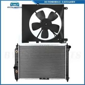 12970360 Byuscarparts For 2005 2006 2007 2008 Chevrolet Aveo Electric Engine Radiator Cooling Fan Kit