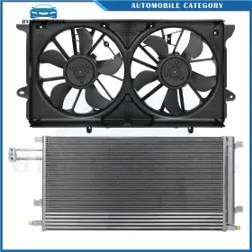12970388 Byuscarparts For 2015 2016 2017 2018 Chevrolet Suburban Electric Ac Condenser Cooling Fan Kit
