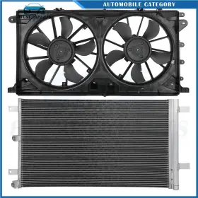 12970389 Byuscarparts For 2018 2019 2020 Lincoln Navigator Electric Ac Condenser Cooling Fan Kit