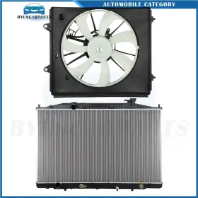 12970399 Byuscarparts For 2011 2012 2013-2017 Honda Odyssey Electric Engine Radiator Cooling Fan Kit