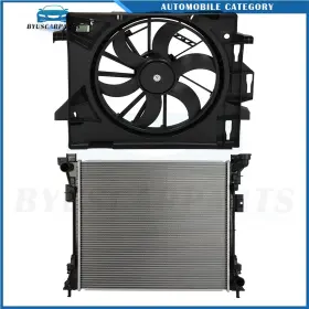 12970474 Byuscarparts For 2012 2013 2014 2015 Ram C/v Electric Radiator Cooling Fan Kit