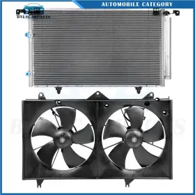 12970475 Byuscarparts For 2004-2008 Toyota Solara 2002-2006 Camry Ac Condenser Cooling Fan Kit