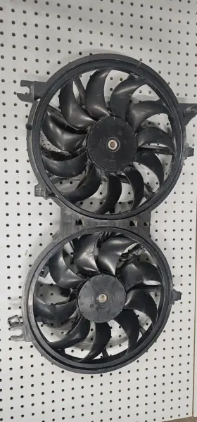 Rfa83470 Calsonic Kansei Dual Radiator Cooling Fan Assembly For 2007-2016 Infiniti Nissan Used Oem