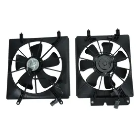 Ch4872 Carautopartshome Ac Condenser Radiator Cooling 120w Fan Fit 2002-2006 Honda Cr-v Crv Element Pair