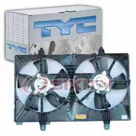 Ni3115124 Carquest 620760 Tyc Dual Radiator And Condenser Fan Assembly For Fa70193 Dk