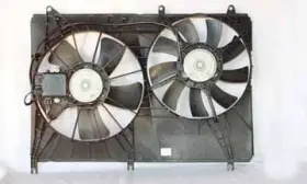 621640 Carquest Dual Radiator And Condenser Cooling Fan Assembly For 04-08 Mitsubishi Endeavor