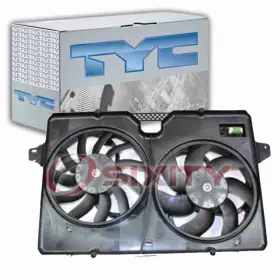 Fo3115176 Carquest 622120 Tyc Dual Radiator And Condenser Fan Assembly For Fd66046b Qv