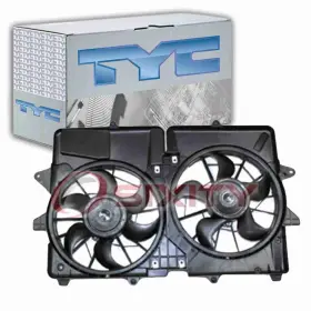 Fo3115159 Carquest 622180 Tyc Dual Radiator And Condenser Fan Assembly For Fd66028e Og Fo3115159 Carquest 622180 Tyc Dual Radiator And Condenser Fan Assembly For Fd66028e Og