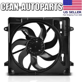 Ch3115188 Cfan-autoparts For Jeep Wrangler 12-17 3.6l Radiator Cooling Fan Assembly With Brushless Motor