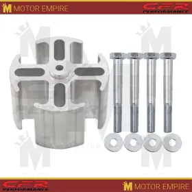 Hz-1053 Cfr Performance Aluminum Fan Spacer 2 Inch Thick 5/8 Pilot With Bolts Washers Machined