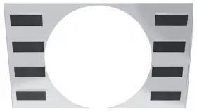Fs162-16f Champion Cooling Systems Flap Fan Shroud Fits 162 Series Ec