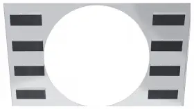 Fs716-16f Champion Cooling Systems Flap Fan Shroud Fits 716 Series Ec