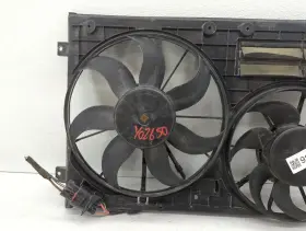 Fedt8 Chevrolet 207bc 2007 Aj Left Radiator Fan Motor Assembly Black #2