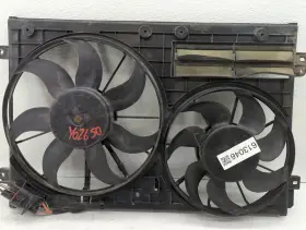Fedt8 Chevrolet 207bc 2007 Aj Left Radiator Fan Motor Assembly Black #3