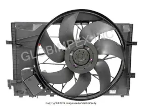 Fa70765 Continental Mercedes 2001-2004 Auxiliary Fan Assembly Includes Shroud