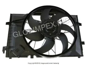 001-10-22185 Cool Xpert Mercedes 2002-2008 Auxiliary Fan Assembly Includes Shroud