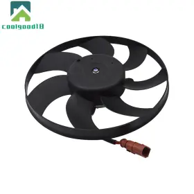 Cg274860ld Coolgood18 A/c Condenser Cooling Fan For 2006-2013 Audi A3 2008-2015 Tt Right #2