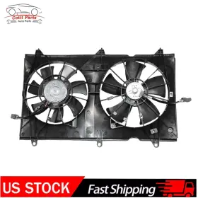 14508898 Cotit Parts Radiator Cooling Fan Assembly For 2003 2004 2005 2006 2007 Honda Accord 2.4l Usa
