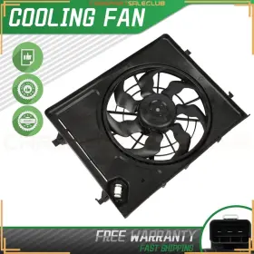 10381455 Cpsclub For Hyundai Elantra 07-10 Driver Front Electric Radiator Cooling Fan Assembly Lh
