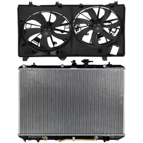 12349309 Csdex Electric Radiator Cooling Fan Kit For 2008-2013 Toyota Highlander 3.5l 3456cc V6