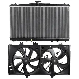 12365141 Csdex Electric Radiator Cooling Fan Kit For 2012-2017 Toyota Camry 2.5l 2494cc L4