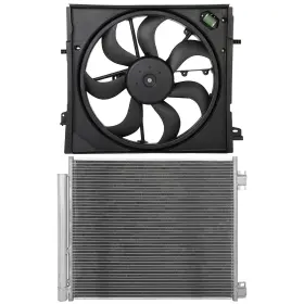 12541967 Csdex Electric Ac Condenser Cooling Fan Kit For Nissan Rogue Sport 2017-2019 2.0l L4