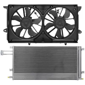 12891639 Csdex Electric Ac Condenser Cooling Fan Kit For 2015 2016 2017-2018 Cadillac Escalade 12891639 Csdex Electric Ac Condenser Cooling Fan Kit For 2015 2016 2017-2018 Cadillac Escalade