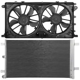 12896585 Csdex Electric Engine Ac Condenser Cooling Fan Kit For Ford Expedition And F-150
