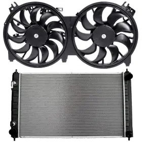 13566704 Csmanager Cooling Fan Kit For 2007 2008-2016 2017 2018 Nissan Altima Electric Radiator