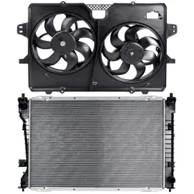 13566709 Csmanager Cooling Fan Kit For 2008-2012 Ford Escape 2009-2011 Mercury Mariner Radiator