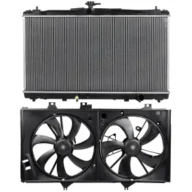 13566728 Csmanager Cooling Fan Kit For 2012 2013 2014 2015 2016 2017 Toyota Camry Electric Radiator
