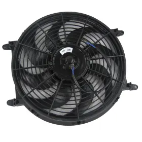 14-fan-s-90w Cubauto Universal 12v 90w Electric Radiator Cooling Slim Fan Push Pull Mount