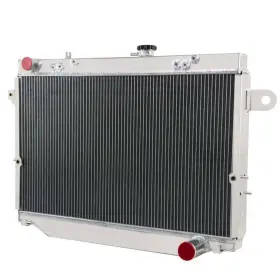 1640050210 Cubauto 3 Rows Aluminum Radiator For 1998-2007 Toyota Land Cruiser 100 Series 4.7l V8 Mt