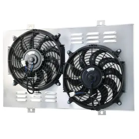 Dpi390 Cubauto 390 Cc390 Cu390 Aluminum Radiator Shroud Fans Relay Fit 1972-1979 Ltd Ii Thunderbird Ranchero V8 #3