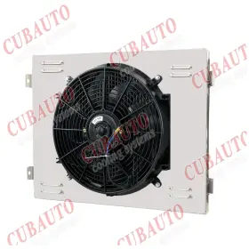 5056 Cubauto Aluminum Shroud Electric Fan Relay For 1955 1956 57 Chevrolet Belair Del Ray L6 #2