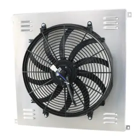 Rad4252 Cubauto Aluminum Radiator Shroud Fan Fits 1942-1952 Ford F1 F2 F3 F4 Trucks All Engine #2