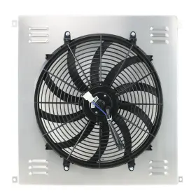 Rad4252 Cubauto Aluminum Radiator Shroud Fan Fits 1942-1952 Ford F1 F2 F3 F4 Trucks All Engine