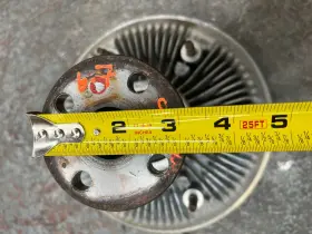 010021140 Cummins 6.7 Borgwarner Viscous Fan Clutch Part # #3