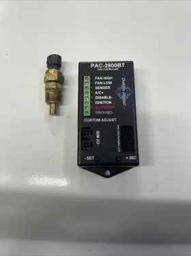 Pac-2800bt Dakota Digital Electronic Fan Controller 70amp With Bluetooth Control