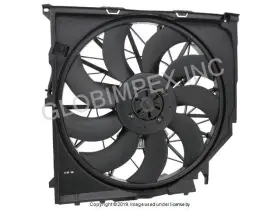 Der05008 Denso For Bmw 2004-2010 Cooling Fan Assembly With Shroud 600w Warranty